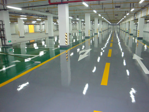 重庆地坪为您讲解停车场如何选择地坪漆才更省钱耐用